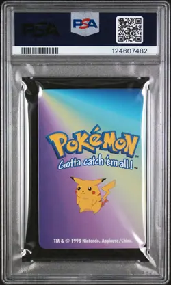1998 KFC POKEMON CARD GAME #123 SCYTHER PSA 9 - Image 2