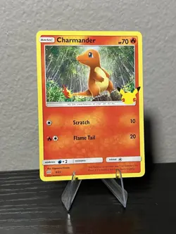 Pokemon Charmander 009/025 McDonald's 25th Anniversary Promo Regular 70 HP - Image 1