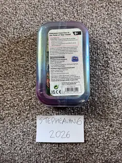 Pokemon TCG: Scarlet & Violet—Prismatic Evolutions Mini Tin New Sealed - Leafeon - Image 2