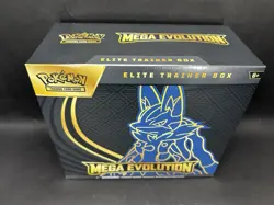 Pokemon TCG Mega Evolution Lucario ETB Elite Trainer Box FACTORY SEALED - Image 2