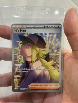 Pokemon N's Plan Trainer Sv: Black Bolt Special Illustration Rare Holo 170/086 - Image 1