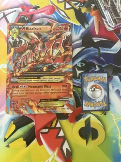 2015 Pokemon XY, Promos - XY Black Star Promos #XY86 M Blaziken-EX Holofoil - Image 1