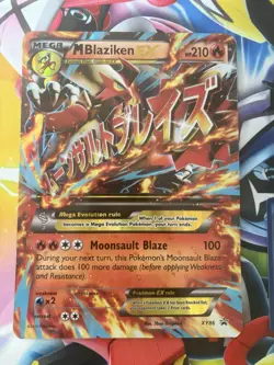 2015 Pokemon XY, Promos - XY Black Star Promos #XY86 M Blaziken-EX Holofoil - Image 2