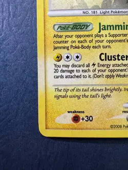 Pokemon TCG Ampharos 1/17 Pop Series 1 Holo - Image 3