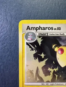 Pokemon TCG Ampharos 1/17 Pop Series 1 Holo - Image 4