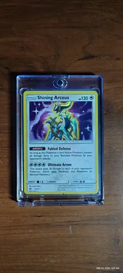 Pokemon TCG Shining Arceus 57/73 Shining Legends Holo Rare Mint Pack Fresh - Image 1