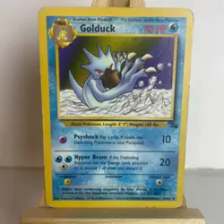 Golduck 35/62 Fossil (Unlimited) Uncommon Pokemon Heavy Play+ - Image 1
