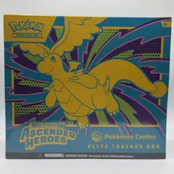 Pokemon TCG Ascended Heros Pokemon Center Elite Trainer Box ETB Sealed Read Desc - Image 1