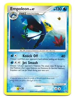 Empoleon 26/127 Rare Platinum Pokemon LP - Image 1