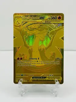 🔥Pokemon TCG-Mega Charizard X ex-130/094-Me02: Phantasmal Flames-Holo-M/NM!🔥 - Image 1
