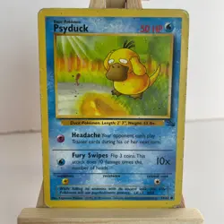 Psyduck 53/62 (Unlimited) Fossil Common Pokemon Heavy Play+ - Image 1