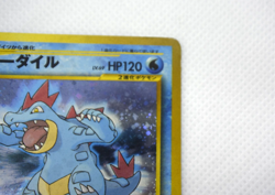 Pokemon TCG Feraligatr Neo Premium File 1 Holo lv.69 HP120 No.160 (Japanese) - Image 4