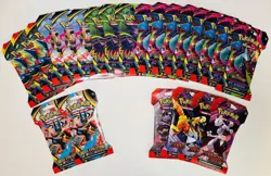 Pokemon Sleeved Booster Pack Lot 23 Sealed Phantasmal Mega Destined - Image 1