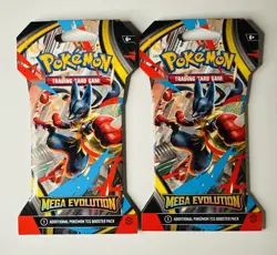 Pokemon Sleeved Booster Pack Lot 23 Sealed Phantasmal Mega Destined - Image 3