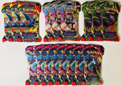 Pokemon Sleeved Booster Pack Lot 23 Sealed Phantasmal Mega Destined - Image 5