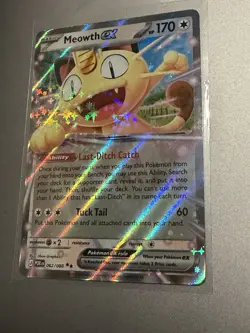 Pokemon TCG Meowth Ex Perfect Order Double Rare 062/068 - Image 1