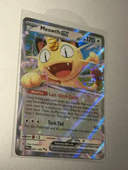 Pokemon TCG Meowth Ex Perfect Order Double Rare 062/068 - Image 2