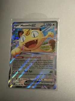 Pokemon TCG Meowth Ex Perfect Order Double Rare 062/068 - Image 3