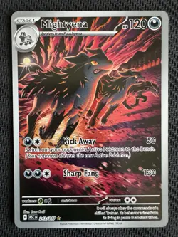 Mightyena 243/217 - ME: Ascended Heroes Illustration Rare Pokemon TCG - NM Card - Image 1