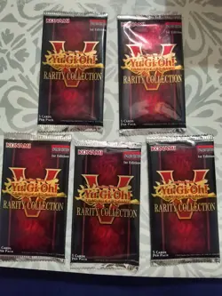 Yu-Gi-Oh! - Rarity Collection 5 - Sealed Booster Packs x5 - Image 1