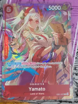 One Piece TCG Yamato EB01-007 Best Selection Vol. 4 Alt Art - Image 1
