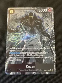Kuzan OP10-082 SR Alt Art Parallel Royal Blood One Piece TCG English - Image 1