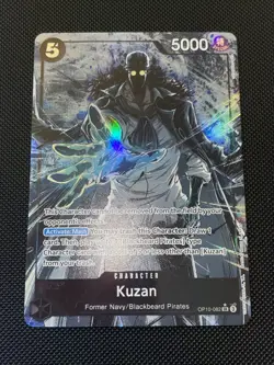 Kuzan OP10-082 SR Alt Art Parallel Royal Blood One Piece TCG English - Image 2