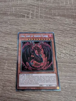 Uria, Lord of Searing Flames MZMU-EN000 Starlight Rare - Image 2