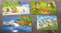 Lot of 4 Vintage Pokemon Postcards – Southern Islands Collection – - Image 1
