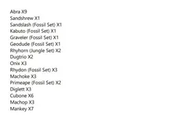 350 Pokemon Cards Vintage Lot – Base Set, Jungle + Fossil - Image 4