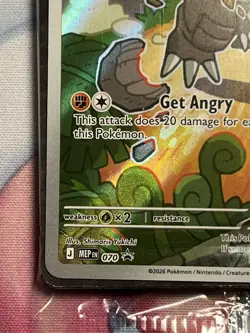 Tyrunt 070 Black Star Promo 2026 Perfect Order MEPEN Sealed Pokemon Card NM+ - Image 5