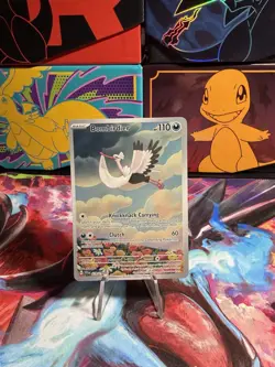 Pokemon TCG Bombirdier Card 219/198 Holo FA Scarlet & Violet Base Set NM - Image 1