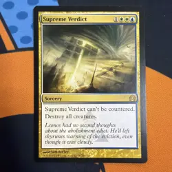 MTG Supreme Verdict Normal Return to Ravnica #201 LP - Image 1