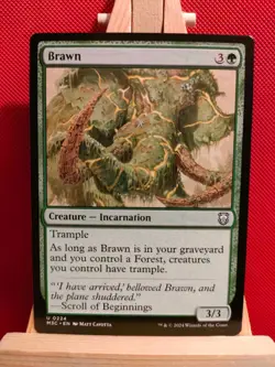 Brawn - Modern Horizons 3 Commander - Uncommon - NM - MTG - Image 1