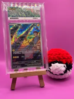 Pikachu Illustration Rare 173/165 151 Pokemon English ACE 9 MINT - Image 1