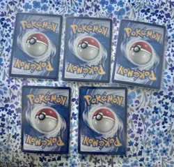 Pokemon Gem 2 Eevee V Glaceon V Sylveon V Flareon V Jolteon V Lot Chinese 5 Lot - Image 2