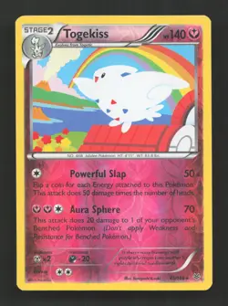 Togekiss 45/108 Rare Roaring Skies Pokemon Reverse Holo Near Mint - Image 1