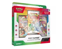 Pokemon TCG First Partner Illustration Collection Series 1 New Factory Sealed - Image 1