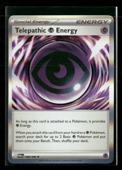 Telepathic Psychic Energy 088/088 Rare Perfect Order Pokemon Near Mint - Image 1