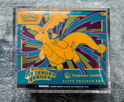Pokemon Center Ascended Heroes ETB Elite Trainer Box & Acrylic Case - New Sealed - Image 1