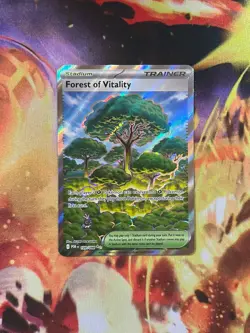 Forest of Vitality 109/088 - Full Art Ultra Rare - Pokemon TCG: Perfect Order NM - Image 1