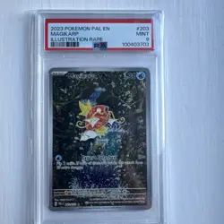 Pokemon TCG Magikarp Paldea Evolved 203/193 PSA 9 Illustration Rare - Image 3