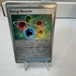 Pokemon TCG Energy Recycler 164/182 Sv10 Reverse Holo Trainer Uncommon - Image 2