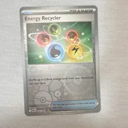 Pokemon TCG Energy Recycler 164/182 Sv10 Reverse Holo Trainer Uncommon - Image 5