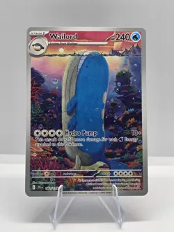 Wailord 162/159 Illustration Rare Journey Together Pokemon NM - Image 1