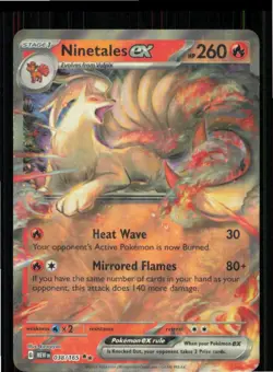 Ninetales ex 038/165 Double Rare 151 Pokemon Near Mint - Image 1