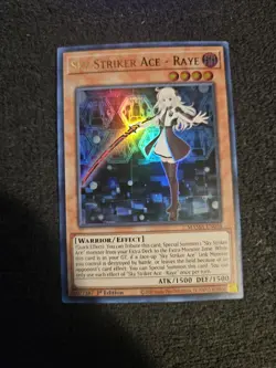 1X NM Sky Striker Ace - Raye - MAMA-EN004 - Ultra Rare 1st Edition YuGiOh - Image 1