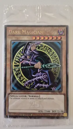YuGiOh Dark Magician Quarter Century Secret Rare TN23-EN001 Sealed - Image 1