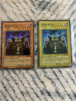 Yu-Gi-Oh Pair of Lord of D Ultra Rare SDK-041 - Image 1