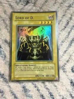 Yu-Gi-Oh Pair of Lord of D Ultra Rare SDK-041 - Image 3